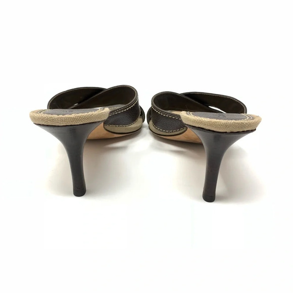 Tommy Bahama Brown Mule Sandals - Picture 5 of 8